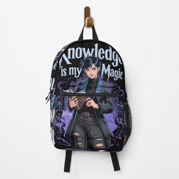 Item preview, Knowledge is my Magic fantasy young girl witch designed and sold by jbfart.