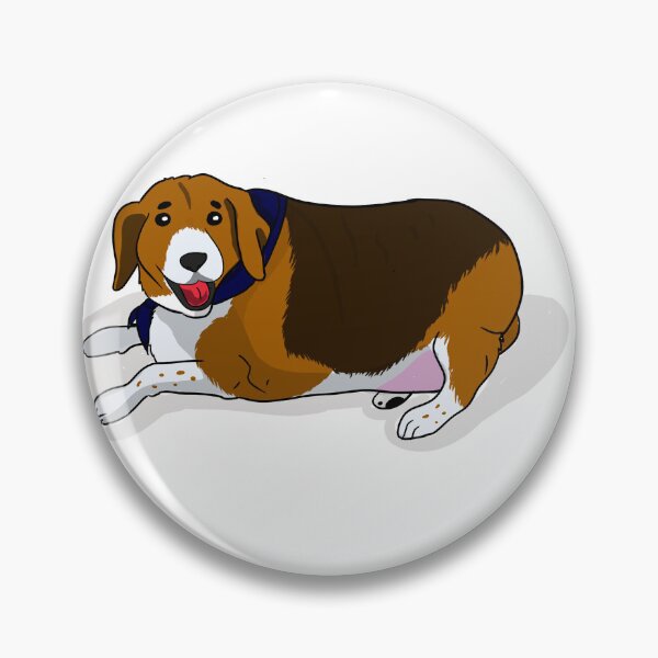 Item preview, Cute Fat Dog  designed and sold by bbarretoart.