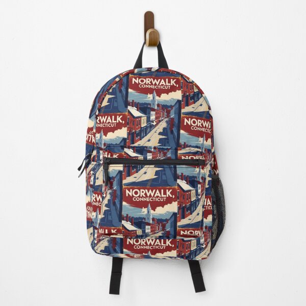 Item preview, Norwalk Connecticut 1950s USA Vintage Travel Tourism designed and sold by TravelersGems.