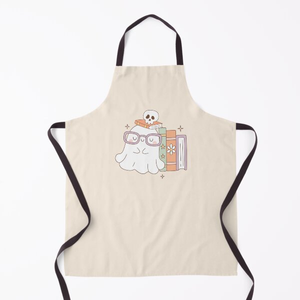 Item preview, Sleeping bookish cute ghost designed and sold by FatBirdie.