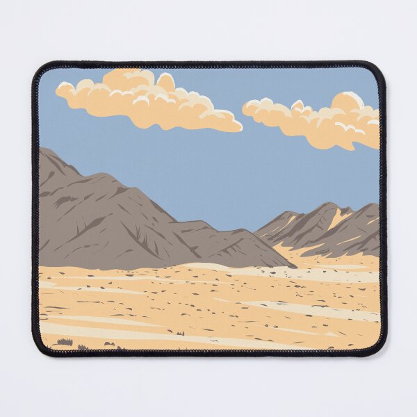 Item preview, Cave Mountain in Mojave Desert California WPA Poster Art designed and sold by patrimonio.