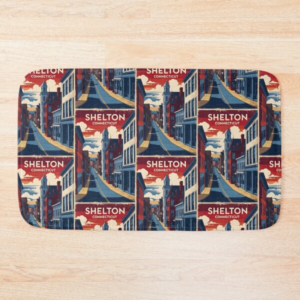 Item preview, Shelton Connecticut 1950s USA Vintage Travel Tourism designed and sold by TravelersGems.