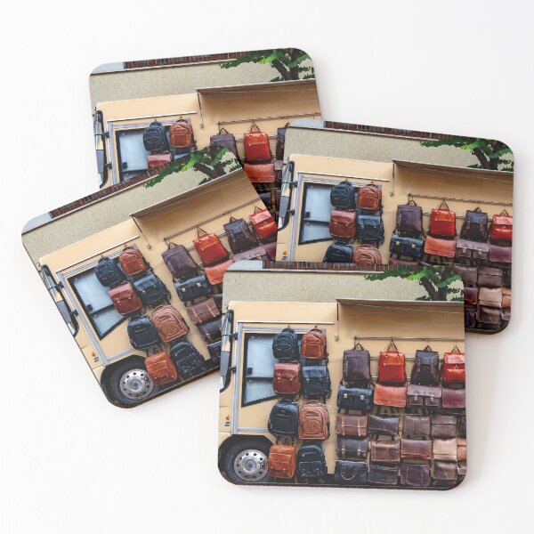 Item preview, Mobile Leather Bag Boutique – Urban Street Display designed and sold by tommy3613.
