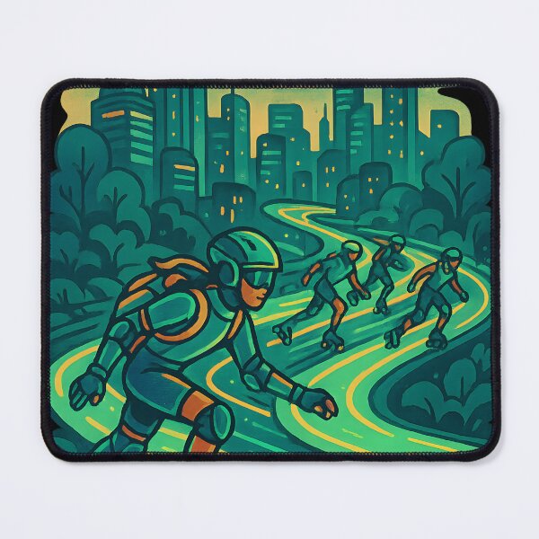 Item preview, Neon Freedom: Roller Skating Metropolis designed and sold by shockSpot.