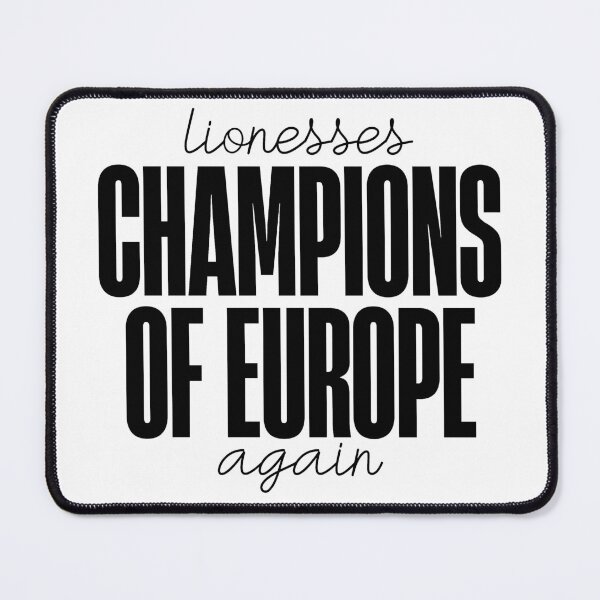 Item preview, Champions of Europe Again - England Lionesses designed and sold by jeminamarina.