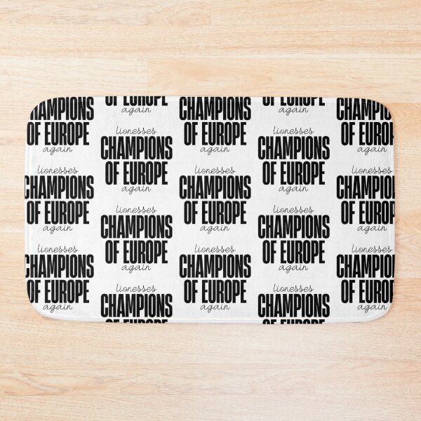 Item preview, Champions of Europe Again - England Lionesses designed and sold by jeminamarina.
