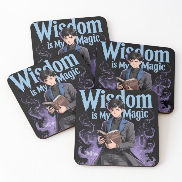 Item preview, Wisdom is my Magic fantasy young girl witch designed and sold by jbfart.