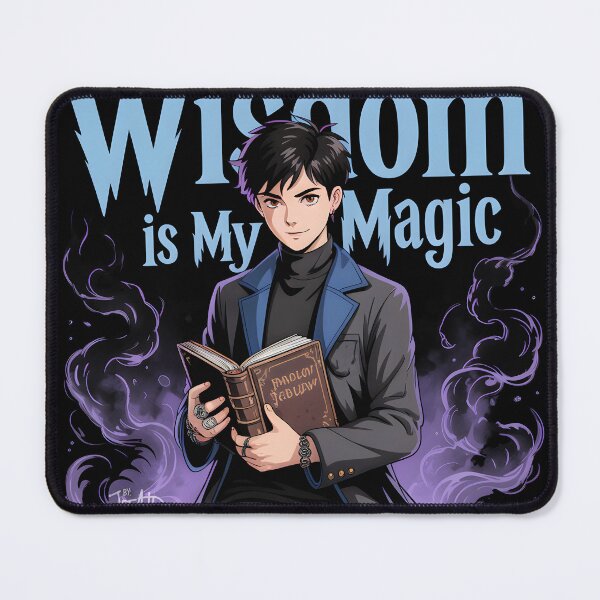 Item preview, Wisdom is my Magic fantasy young girl witch designed and sold by jbfart.
