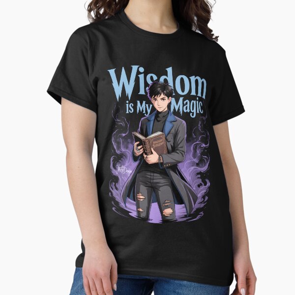 Item preview, Wisdom is my Magic fantasy young girl witch designed and sold by jbfart.