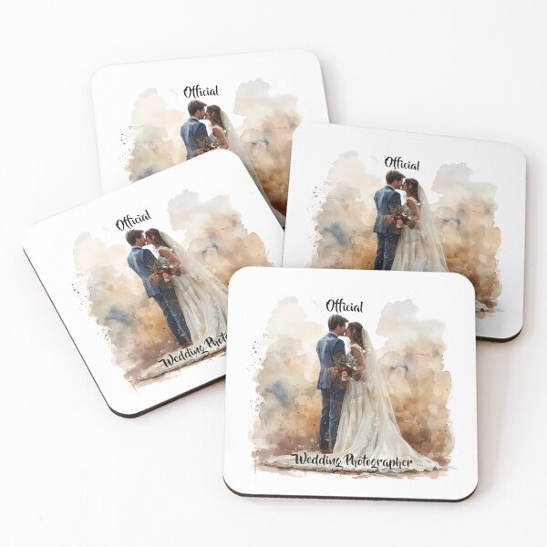 Item preview, Official Wedding Photographer designed and sold by The Goods, Designs by Pam Saracino.