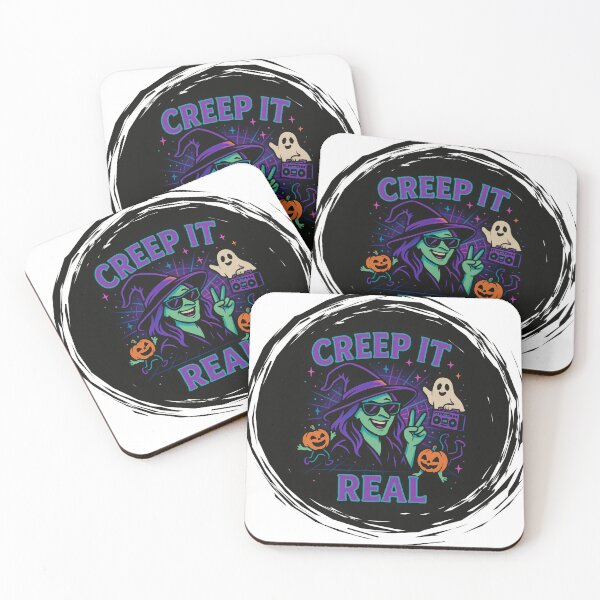 Item preview, Creep It Real – Funny Witch Halloween designed and sold by Prints-by-Olaf.