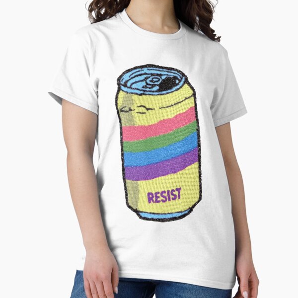 Item preview, Resist Soda Can Retro Pop Art #2 designed and sold by Atlas Kai.