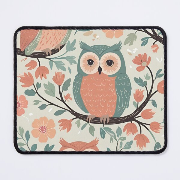 Item preview, Cottage Core Owl Pattern designed and sold by PatronesKawai.
