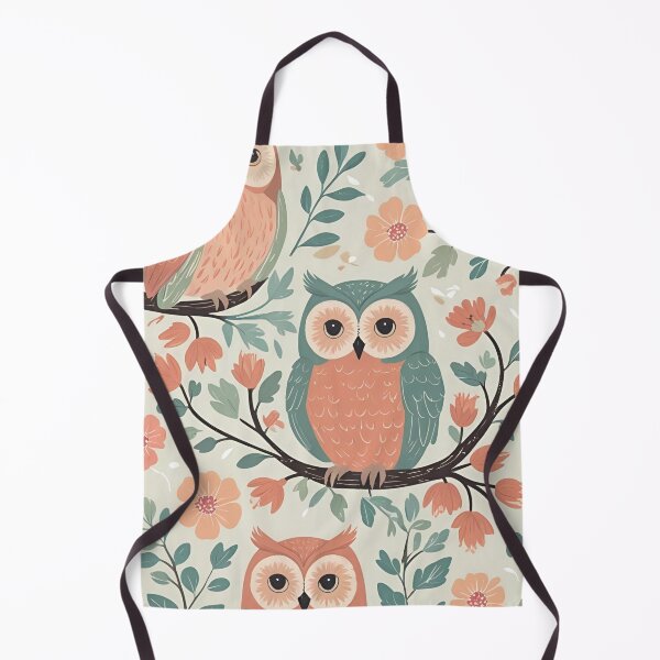 Item preview, Cottage Core Owl Pattern designed and sold by PatronesKawai.