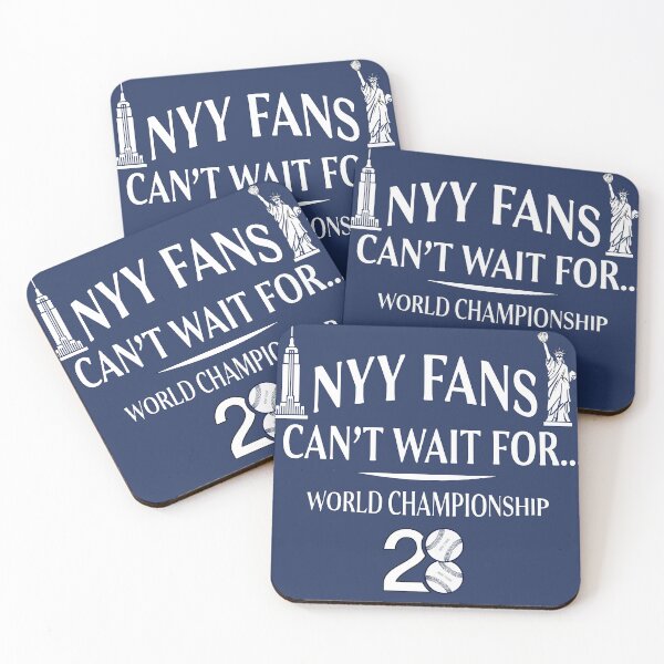 Item preview, NY Yankee Fans Can't Wait for World Championship 28 designed and sold by NY Sport Shirts and More....