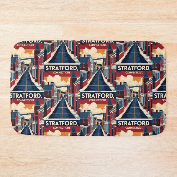 Item preview, Stratford Connecticut 1950s USA Vintage Travel Tourism designed and sold by TravelersGems.