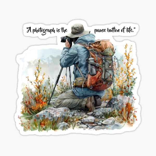 Item preview, Photograph is the pause button of life designed and sold by The Goods, Designs by Pam Saracino.