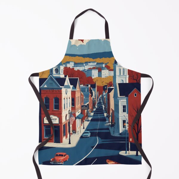 Item preview, Torrington Connecticut 1950s USA Vintage Travel Tourism designed and sold by TravelersGems.