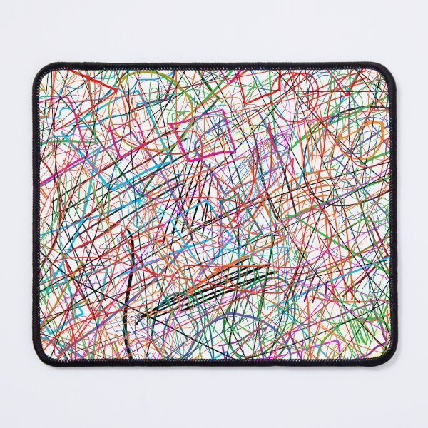 Item preview, Abstract Colorful Wiggly Lines Crisscross Line Pattern designed and sold by Wiggly Lines.
