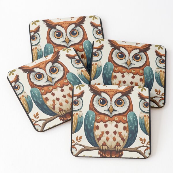 Item preview, Cottage Core Owl Pattern designed and sold by PatronesKawai.