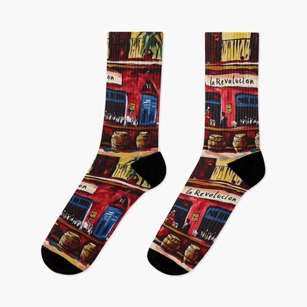 Item preview, Celebrate the Spirit of Havana - Lively Street Scene at La Revolucion Bar in Joyful Camaraderie designed and sold by OlfactoART Studio.