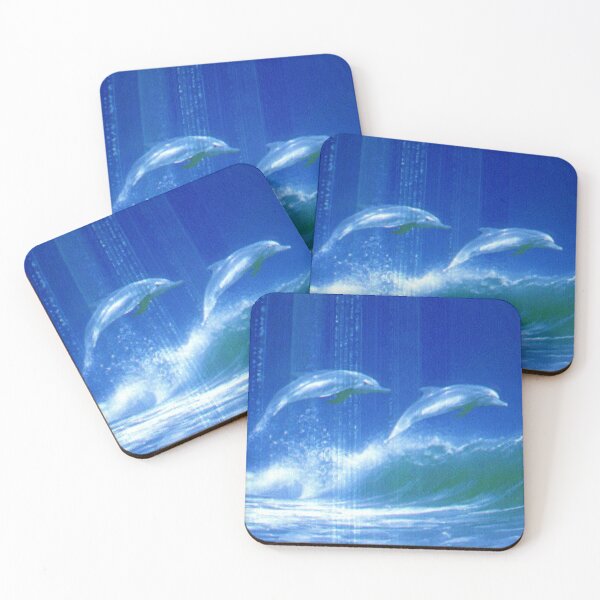 Item preview, Pixelated Dolphins designed and sold by ArcticxShop.