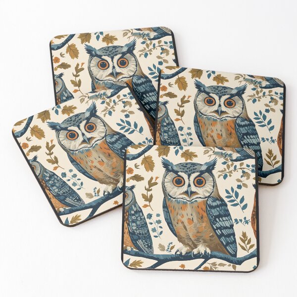 Item preview, Cottage Core Owl Pattern designed and sold by PatronesKawai.