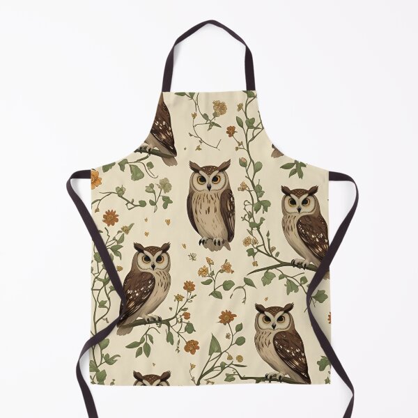 Item preview, Cottage Core Owl Pattern designed and sold by PatronesKawai.