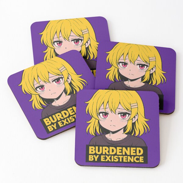 Item preview, Burdened By Existence - Animegirl #3 (White) designed and sold by SlideLab.
