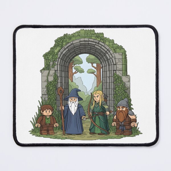 Item preview, LOTR Fantasy Fellowship designed and sold by WhisperFrame.