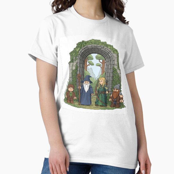 Item preview, LOTR Fantasy Fellowship designed and sold by WhisperFrame.