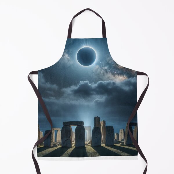 Item preview, Stonehenge and solar eclipse designed and sold by Dogandesighn.