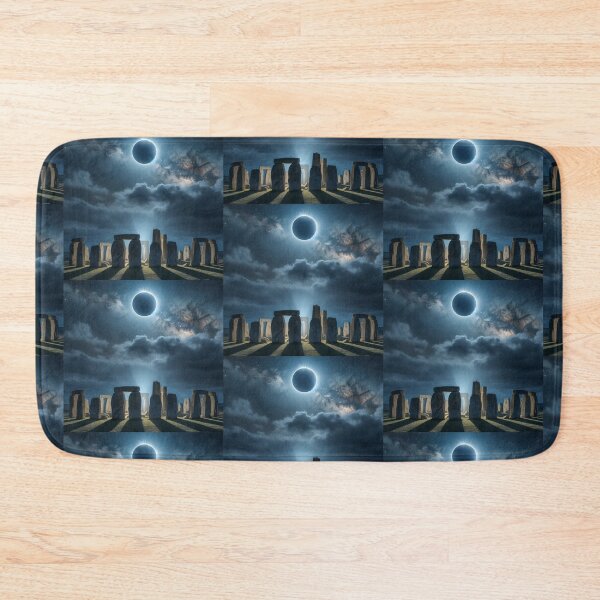 Item preview, Stonehenge and solar eclipse designed and sold by Dogandesighn.
