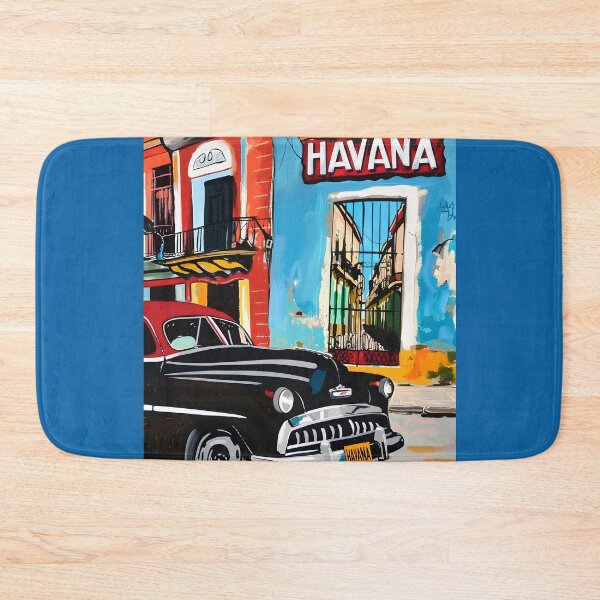 Item preview, Drive Through Havana Vibes- Classic Car and Colorful Streets Bathed in Nostalgic Sunshine designed and sold by OlfactoART Studio.