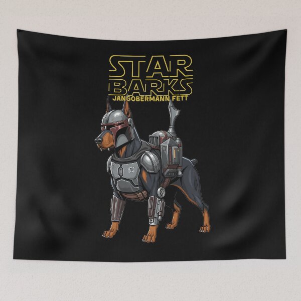 Item preview, Star Barks - Jangobermann Fett designed and sold by Rex Vox.
