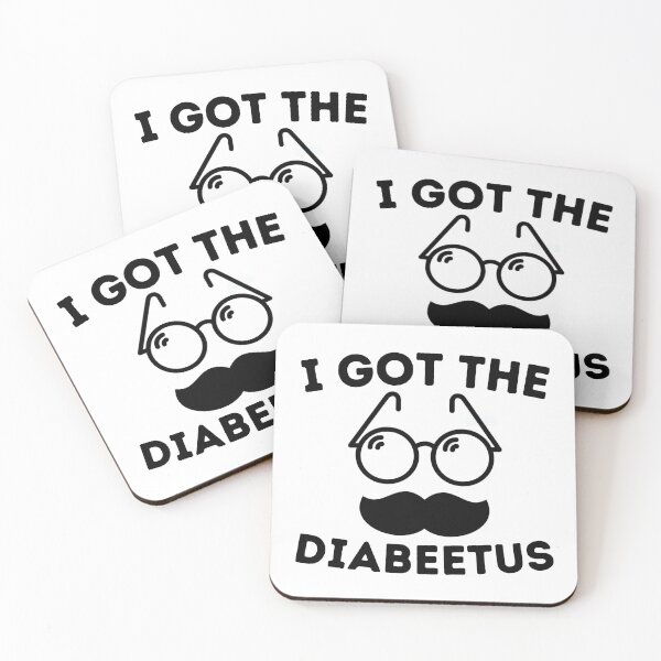 Item preview, Funny Retro I Got the Diabeetus Diabetes Type 1 2 Awareness designed and sold by Guess4best.