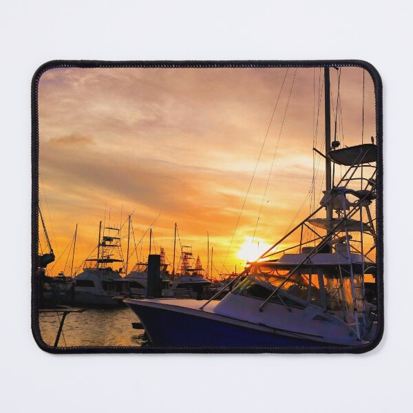 Item preview, Sunset Sailboat Port Aransas designed and sold by Songbird Designs.