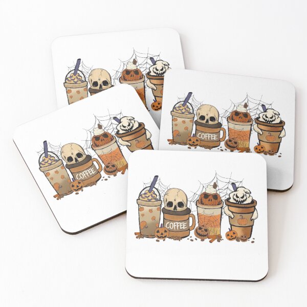 Item preview, Halloween Coffee Vibes – Spooky Caffeine designed and sold by ikramart11.