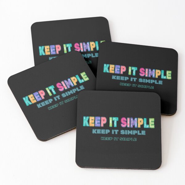 Item preview, Keep It Simple sober t-shirt designed and sold by XDivineTees.