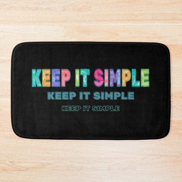 Item preview, Keep It Simple sober t-shirt designed and sold by XDivineTees.