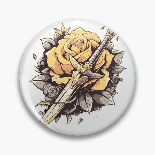 Item preview, Sword and a rose designed and sold by MendaciousMina.