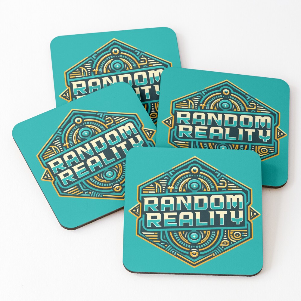 Item preview, Coasters (Set of 4) designed and sold by Random-Reality.