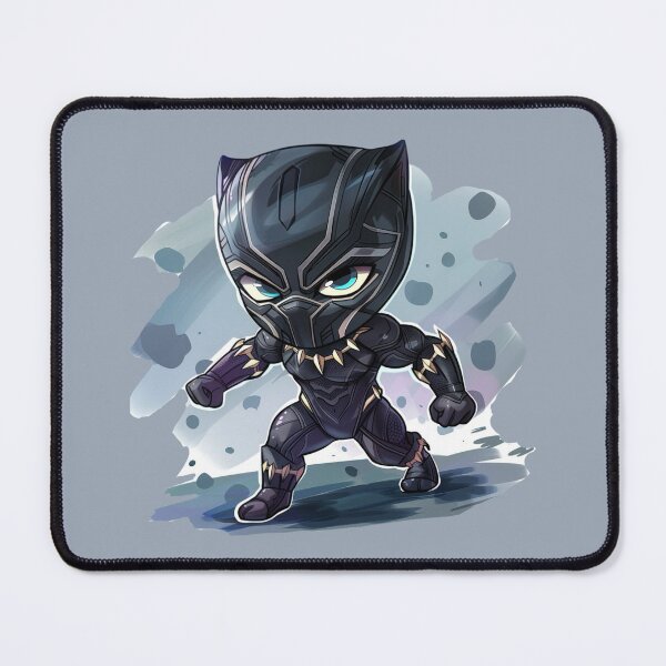 Item preview, Black Panther Chibi designed and sold by Myra365Art.
