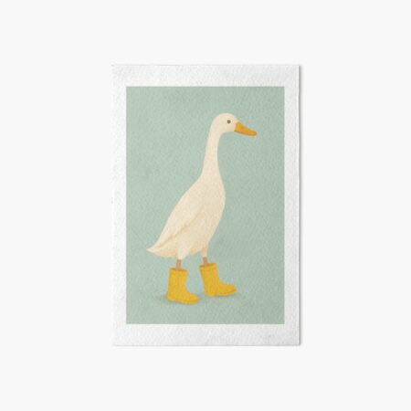Item preview, Whimsical Duck Print designed and sold by TheContentCouch.