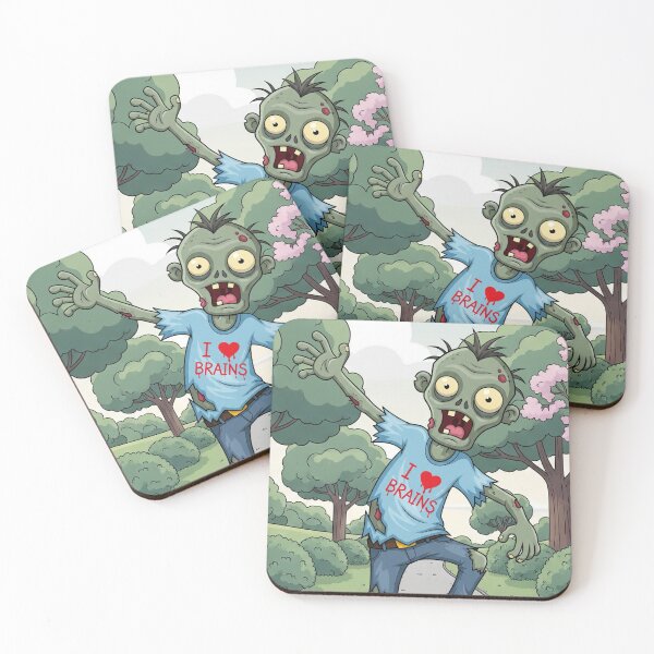 Item preview, I love brains zombie  designed and sold by GingaDesigns.
