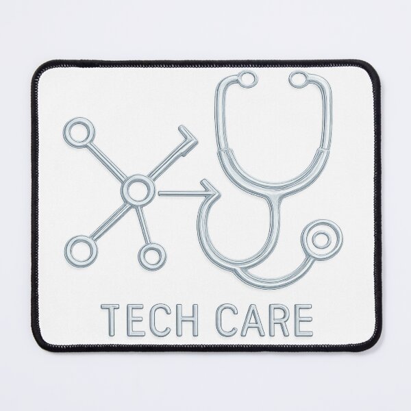 Item preview, Tech Care – Health IT Specialist Minimal Badge Tee designed and sold by TONSNAP.
