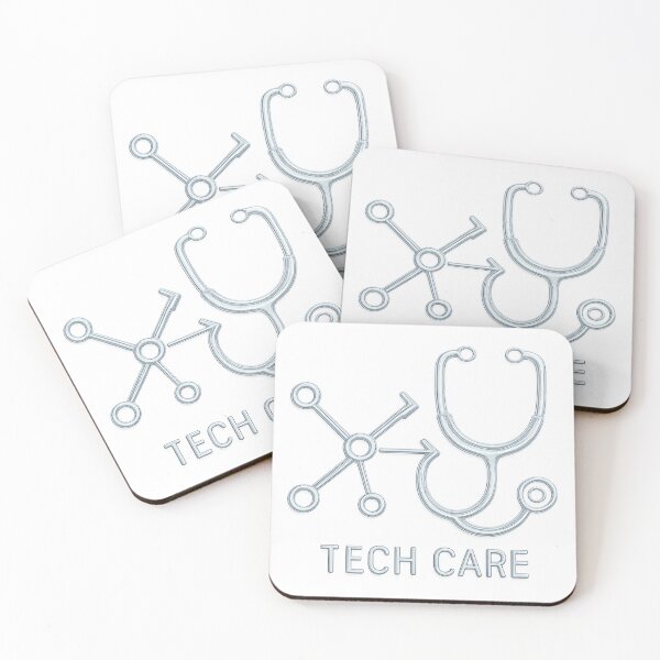 Item preview, Tech Care – Health IT Specialist Minimal Badge Tee designed and sold by TONSNAP.