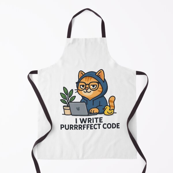 Item preview, Cat Developer - I Write Purrrffect Code designed and sold by taste-with-it.