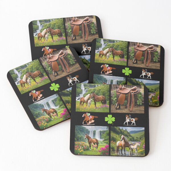 Item preview, Stickers of horses in a meadow and stuff like that designed and sold by Sandragor1.