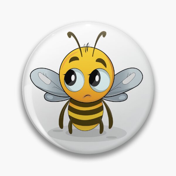 Item preview, yellow honey bee designed and sold by Monimohandas.